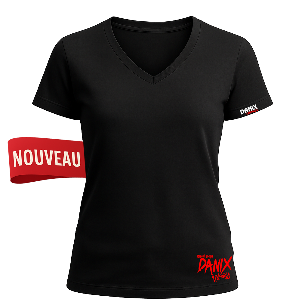 T-shirt Femme Col V