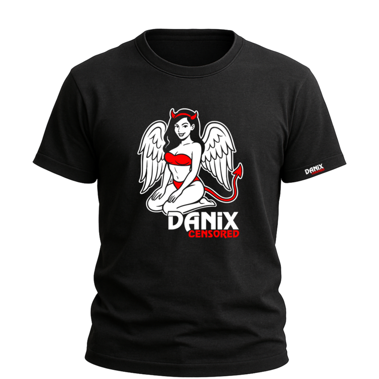 T-shirt Ange Rebelle