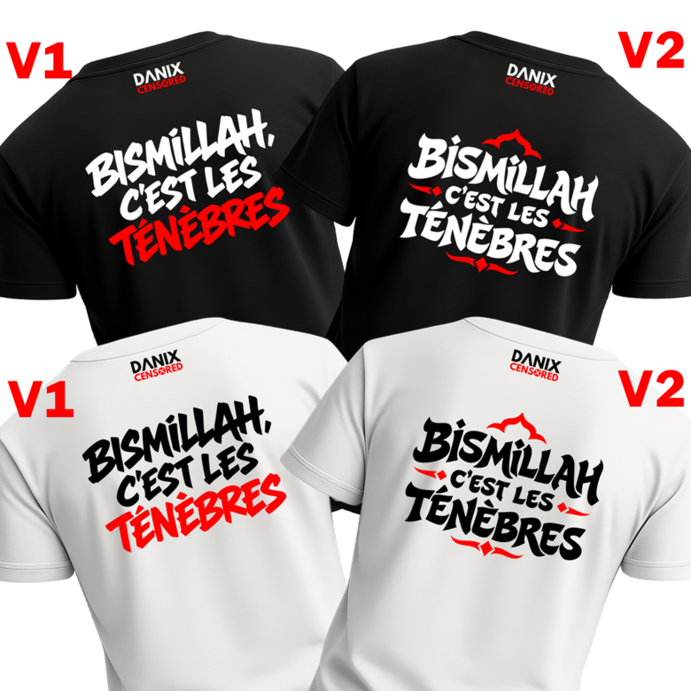 T-shirt Bismillah, c’est les ténèbres – Le mème viral du moment