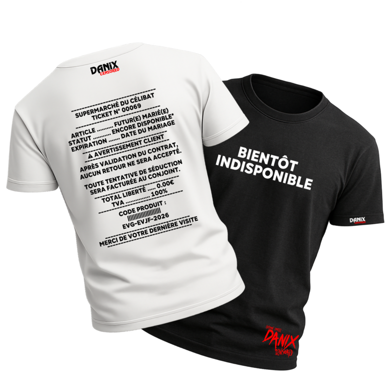 T-shirt EVG EVJF (TICKET)