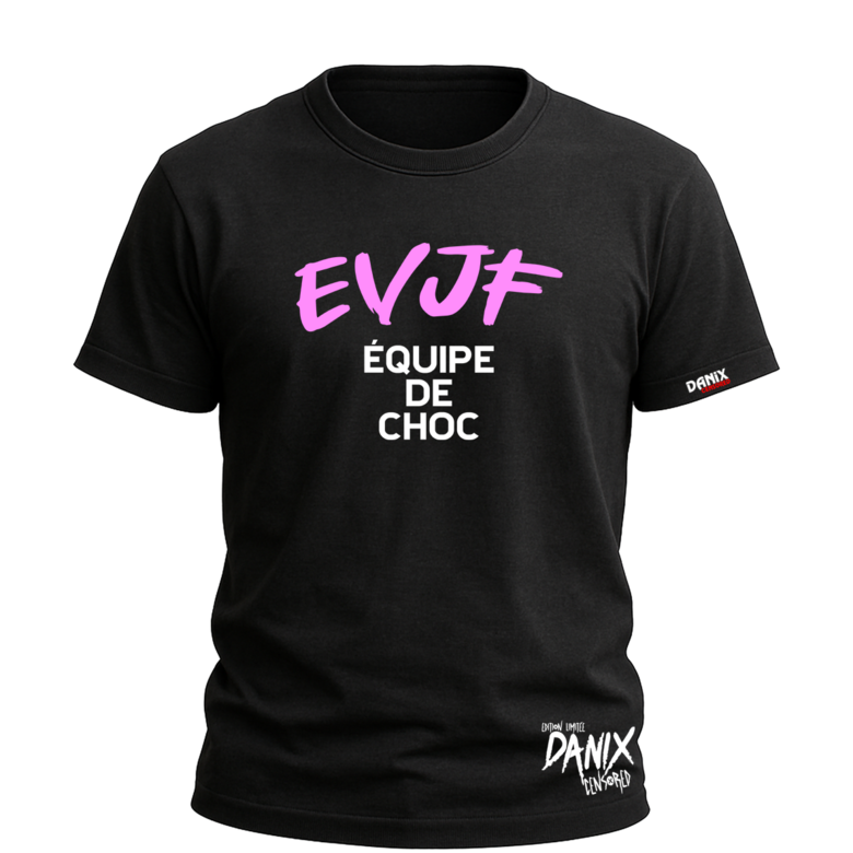 T-shirt EVJF équipe de choc