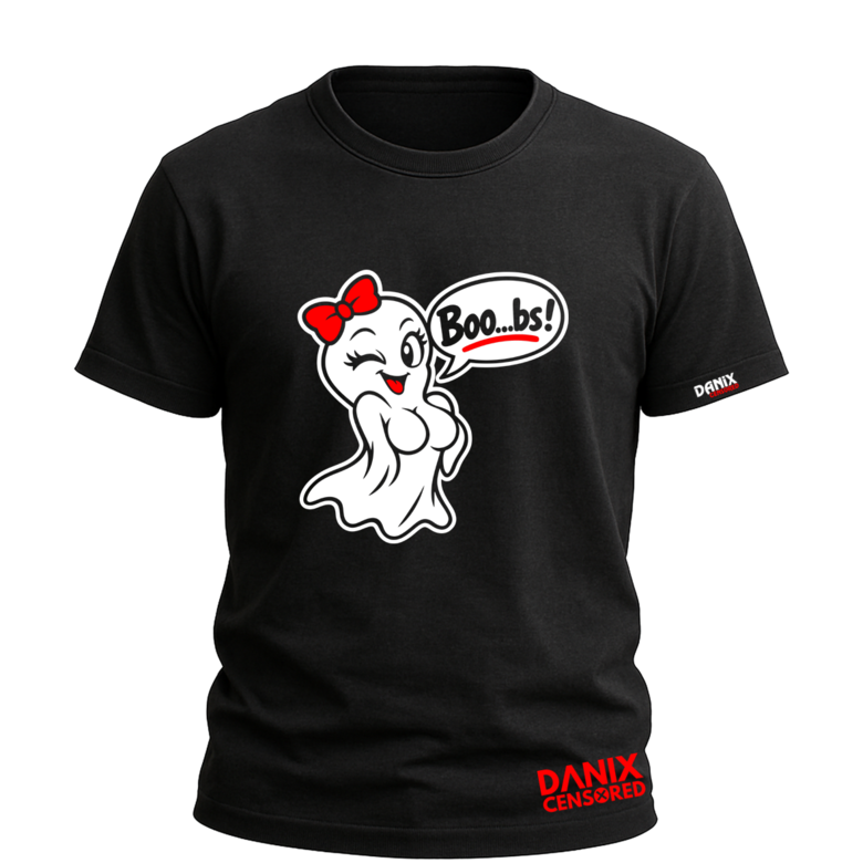 T-shirt Fantôme Kawaii « Boo...bs ! »
