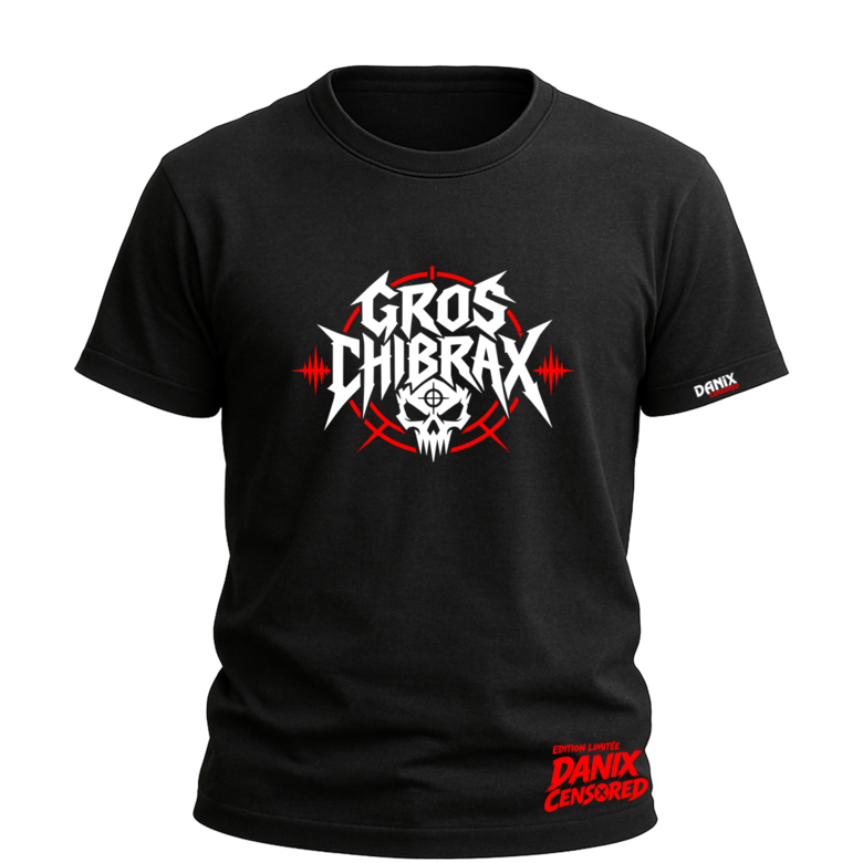 T-shirt Gros Chibrax – Hardcore Streetwear | DanixCensored