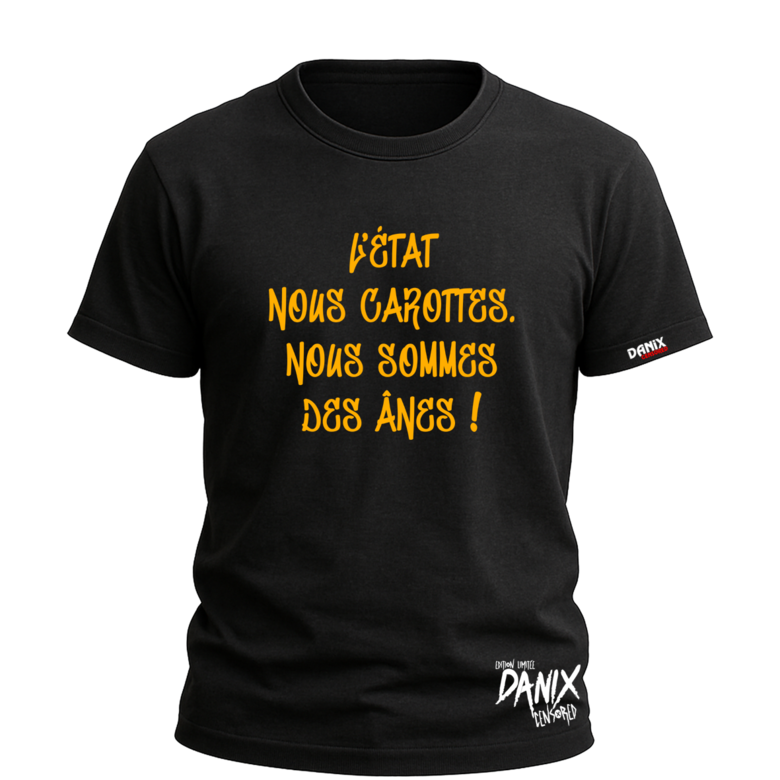 T-shirt L'état nous carottes