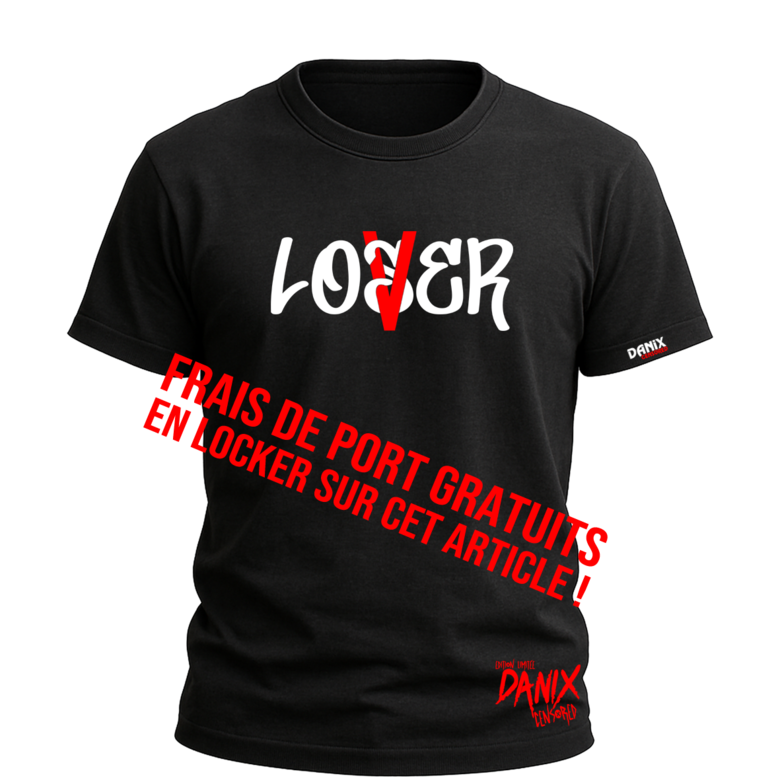 T-shirt LOVER LOSER - Humour Toxique & Second Degré