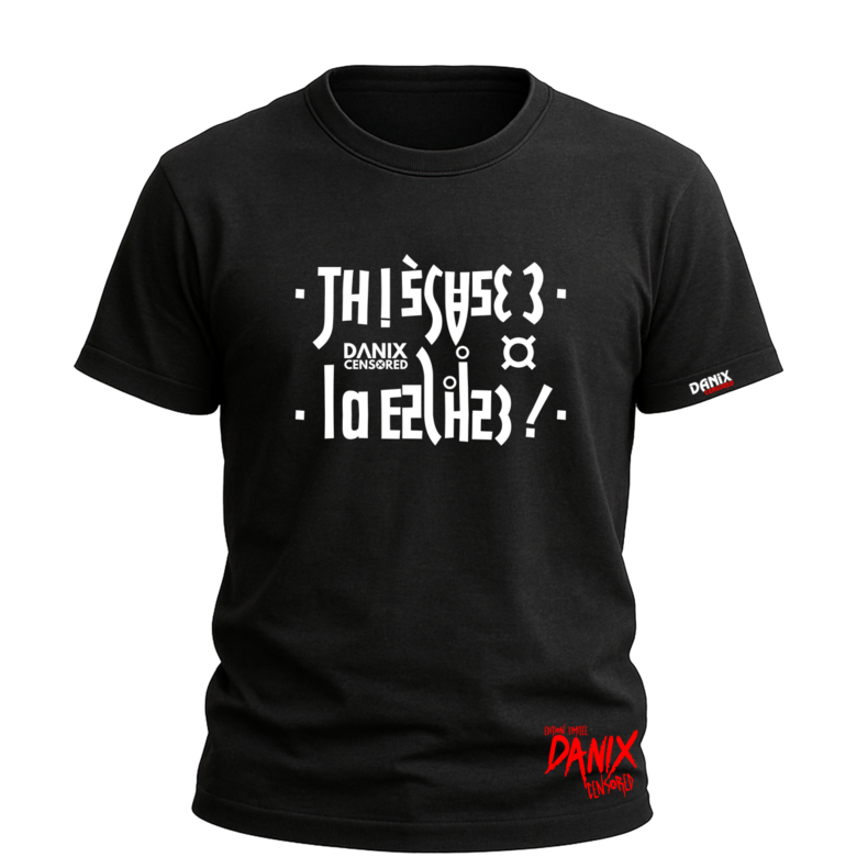 T-shirt Message Caché : TU LÈCHES ?