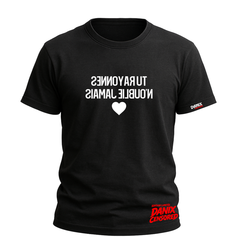 T-shirt Miroir Femme – Tu rayonnes • N’oublie jamais