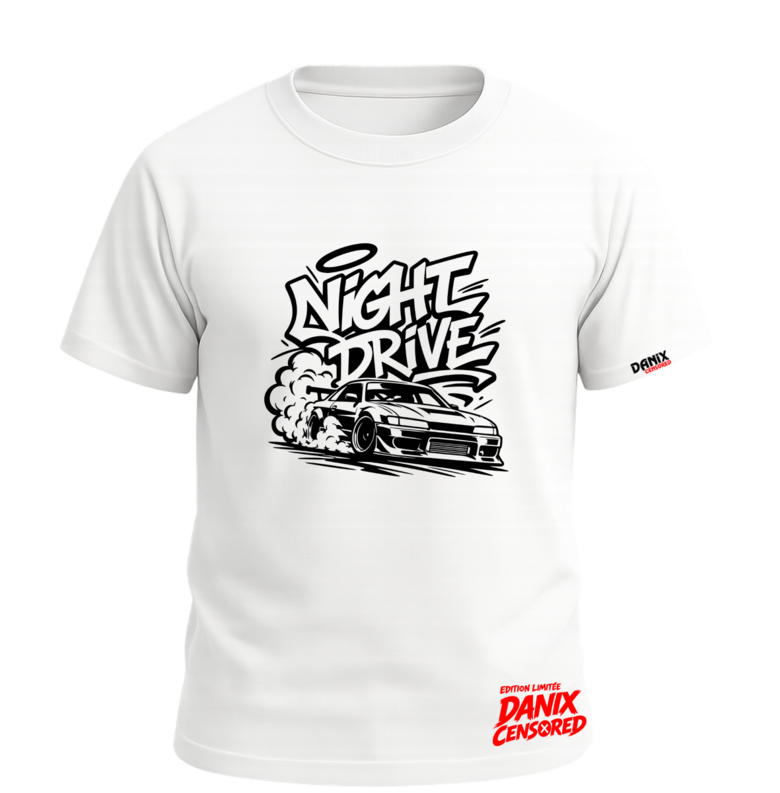 T-shirt Night Drive - Drift JDM