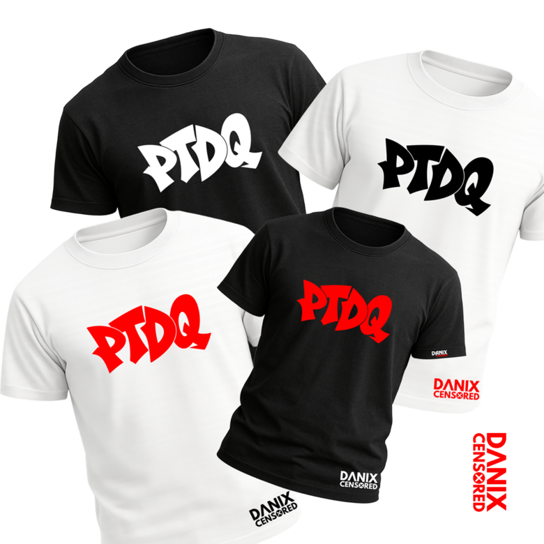 T-shirt PTDQ – L'élégance de l'abréviation