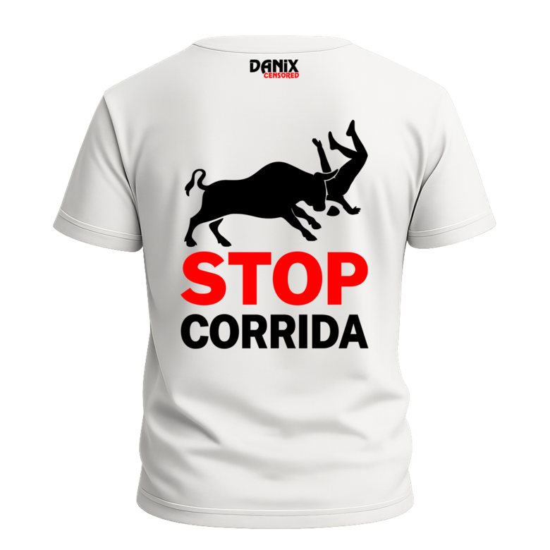 T-shirt STOP CORRIDA