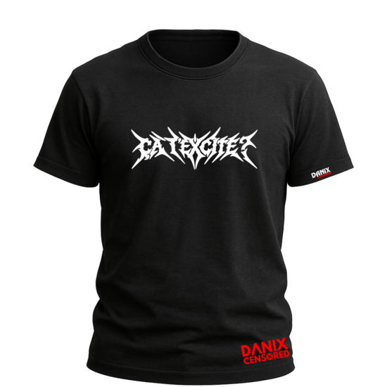 T-shirt « ÇA T'EXCITE ? » – Design tribal métal – Danix Censored