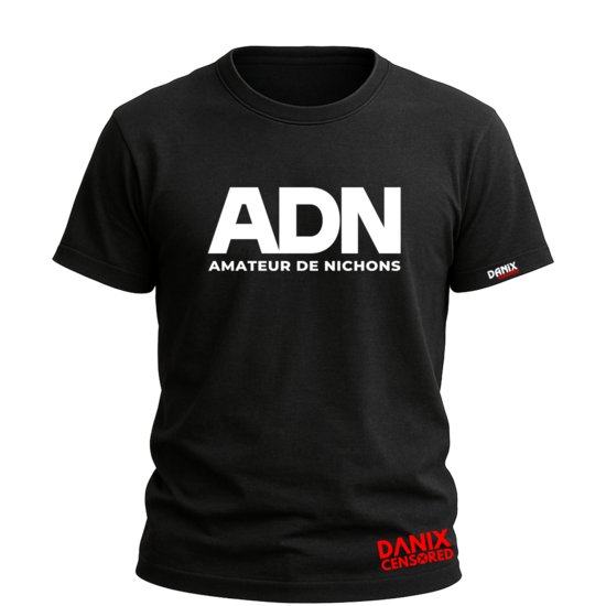 T-shirt ADN Amateur de Nichons – Le patrimoine génétique du bon goût