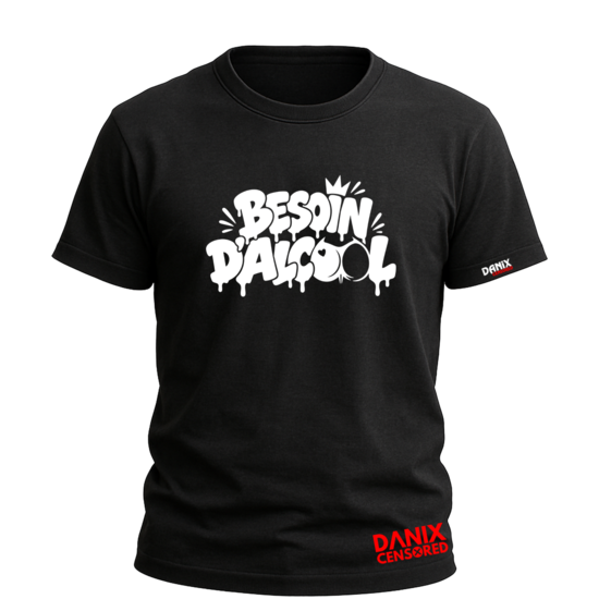 T-shirt Besoin d’Alcool – T-shirt Humour Apéro & Soirée