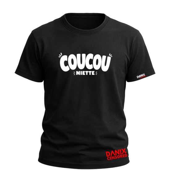 T-shirt COUCOU Niette – Humour Noir | Danix Censored