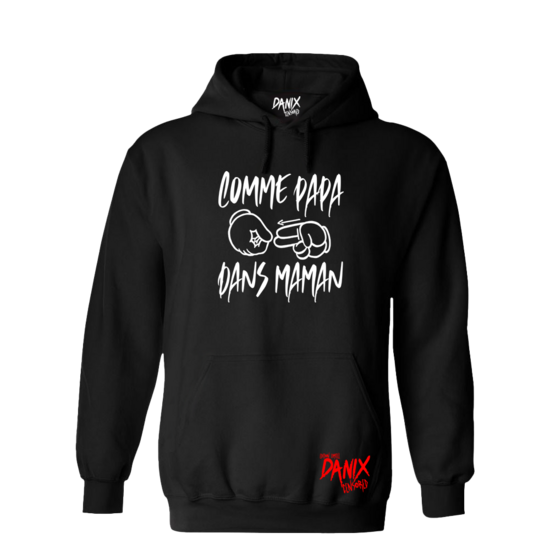 Sweat à capuche Comme Papa Dans Maman [DANIX CENSORED]