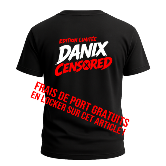 T-shirt DANIX CENSORED V10 [Nouveau Logo]