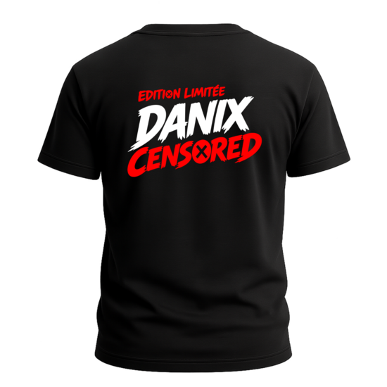 T-shirt DANIX CENSORED V10 [Nouveau Logo]