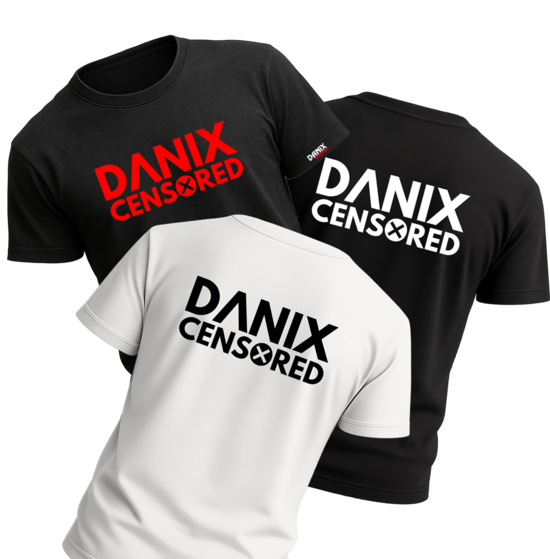 T-shirt DANIX CENSORED V9