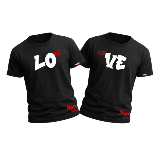 T-shirt DUO LOVE (x2)