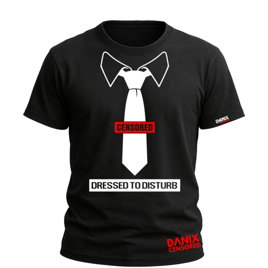 T-shirt DRESSED TO DISTURB