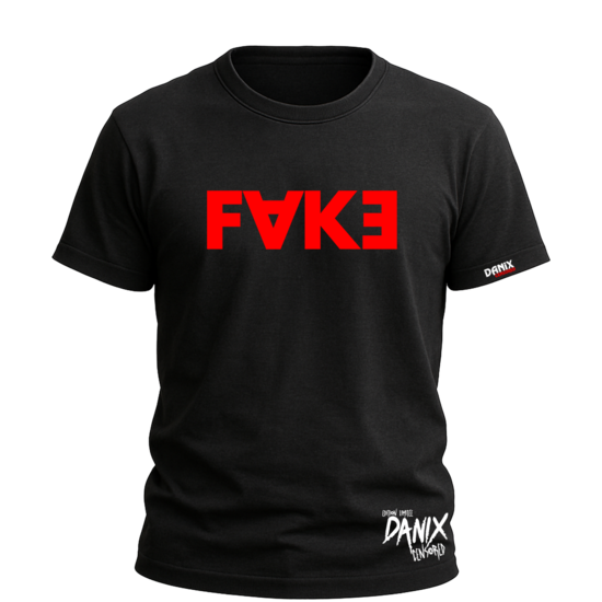T-shirt F∀KƎ - FAKE