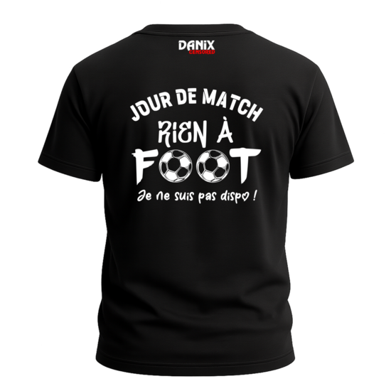 T-shirt FOOT (Jour de Match) Rien à foot