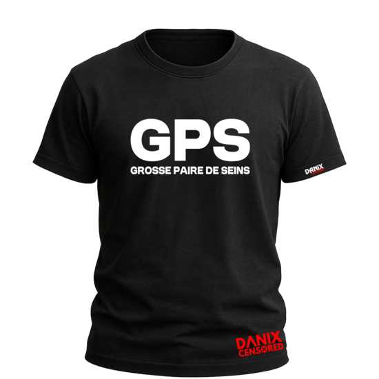 T-shirt GPS Grosse Paire de Seins – Toujours la bonne direction 😏