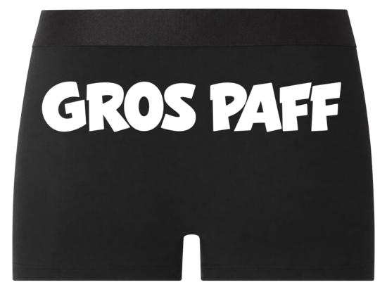 Boxer "Gros Paff" – Confort & humour sans filtre 😏