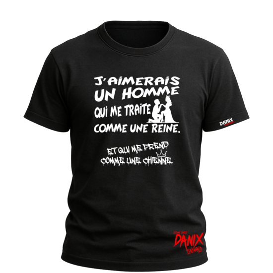 T-shirt J'aimerais un homme V2
