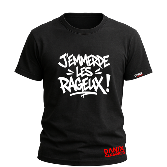 T-shirt J’EMMERDE LES RAGEUX ! – Design Graffiti Streetwear