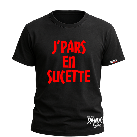 T-shirt J'pars en sucette