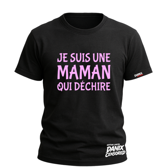 T-shirt Je suis une maman déchire