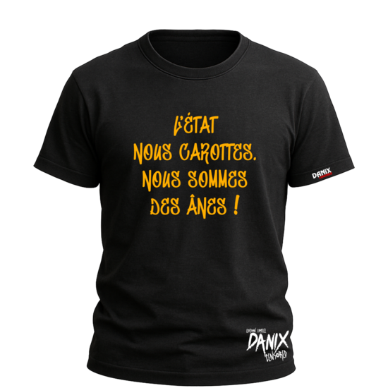 T-shirt L'état nous carottes