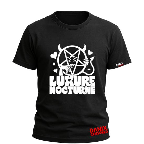 T-shirt LUXURE NOCTURNE — Pentagramme Coquin