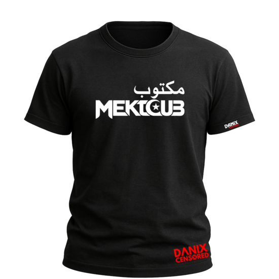 T-shirt MEKTOUB – Typographie Originale | Streetwear