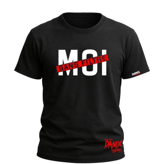 T-shirt MOI sans filtre