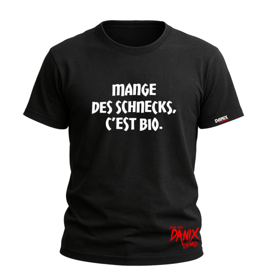 T-shirt Mange des Schnecks cest Bio
