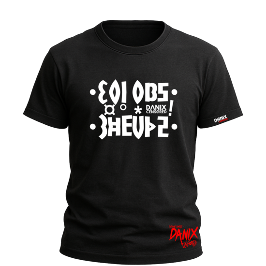 T-shirt Message Caché : SALOPE