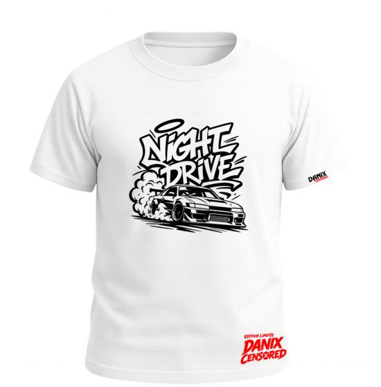 T-shirt Night Drive - Drift JDM