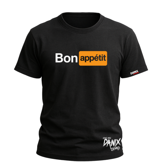 T-shirt Bon appétit (Parodie PH)