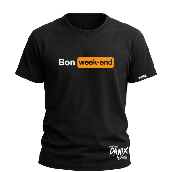 T-shirt Bon week-end (Parodie PH)