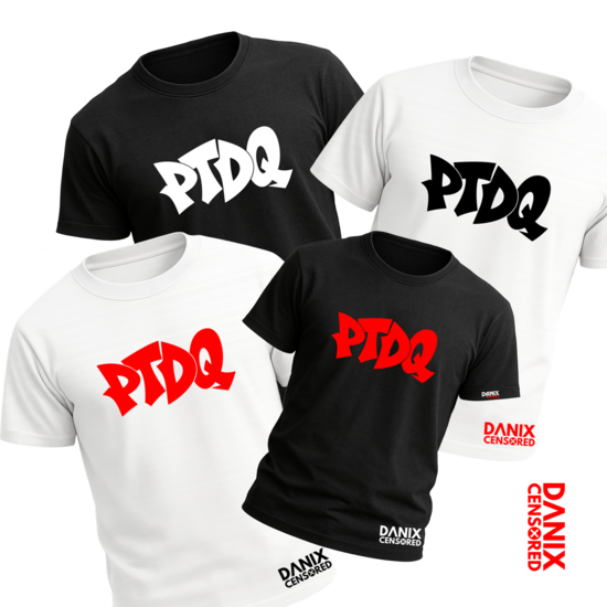 T-shirt PTDQ – L'élégance de l'abréviation