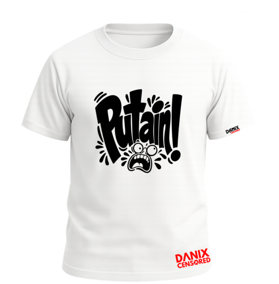 T-shirt « Putain ! » – Le cri universel en version XXL