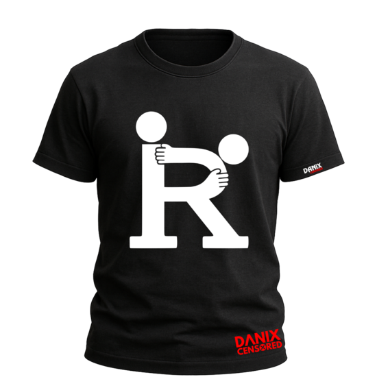 T-shirt R-FUCK™ – Where Letters Come Alive | Danix Censored®