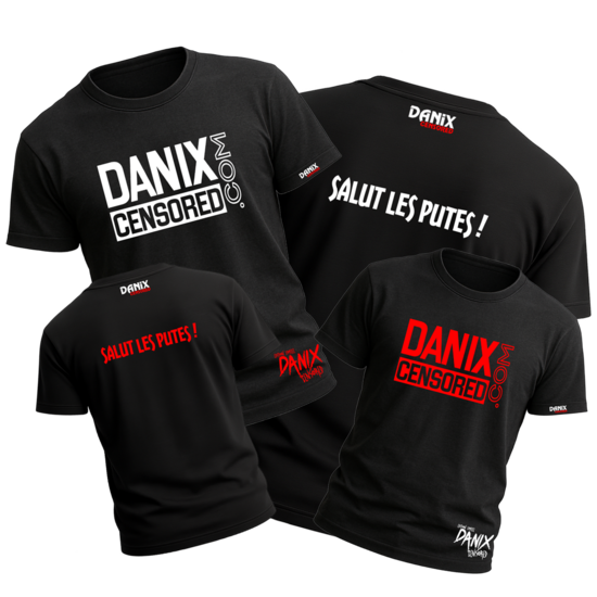 T-shirt SALUT LES PUTES !
