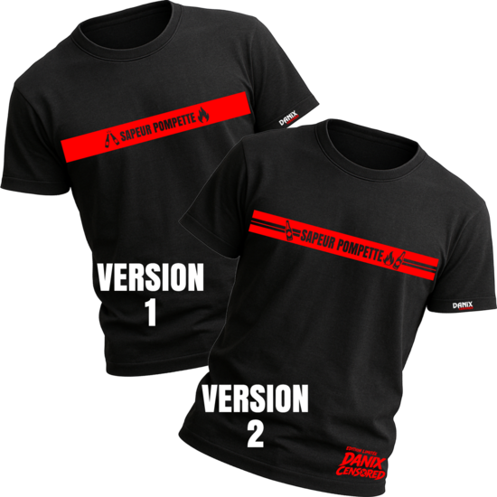 T-shirt “Sapeur Pompette” – 2 Styles Disponibles
