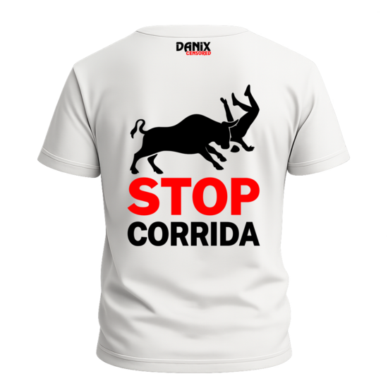 T-shirt STOP CORRIDA