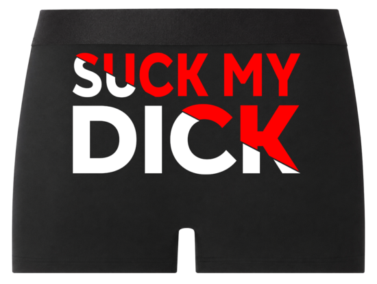 Boxer “Suck My Dick” – Boxer Humour Provocateur