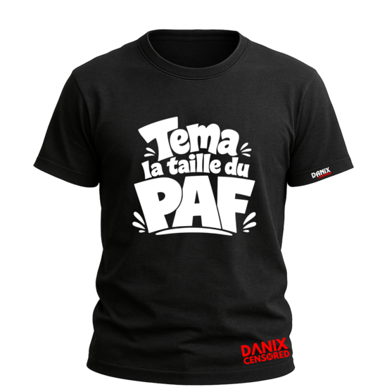 T-shirt Tema la taille du PAF