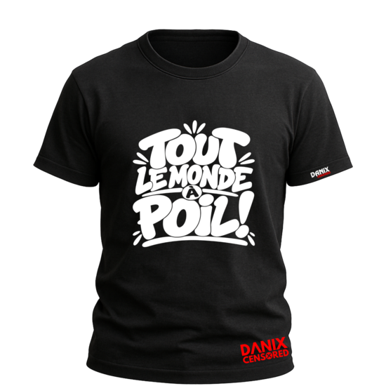T-shirt Tout le monde à poil !